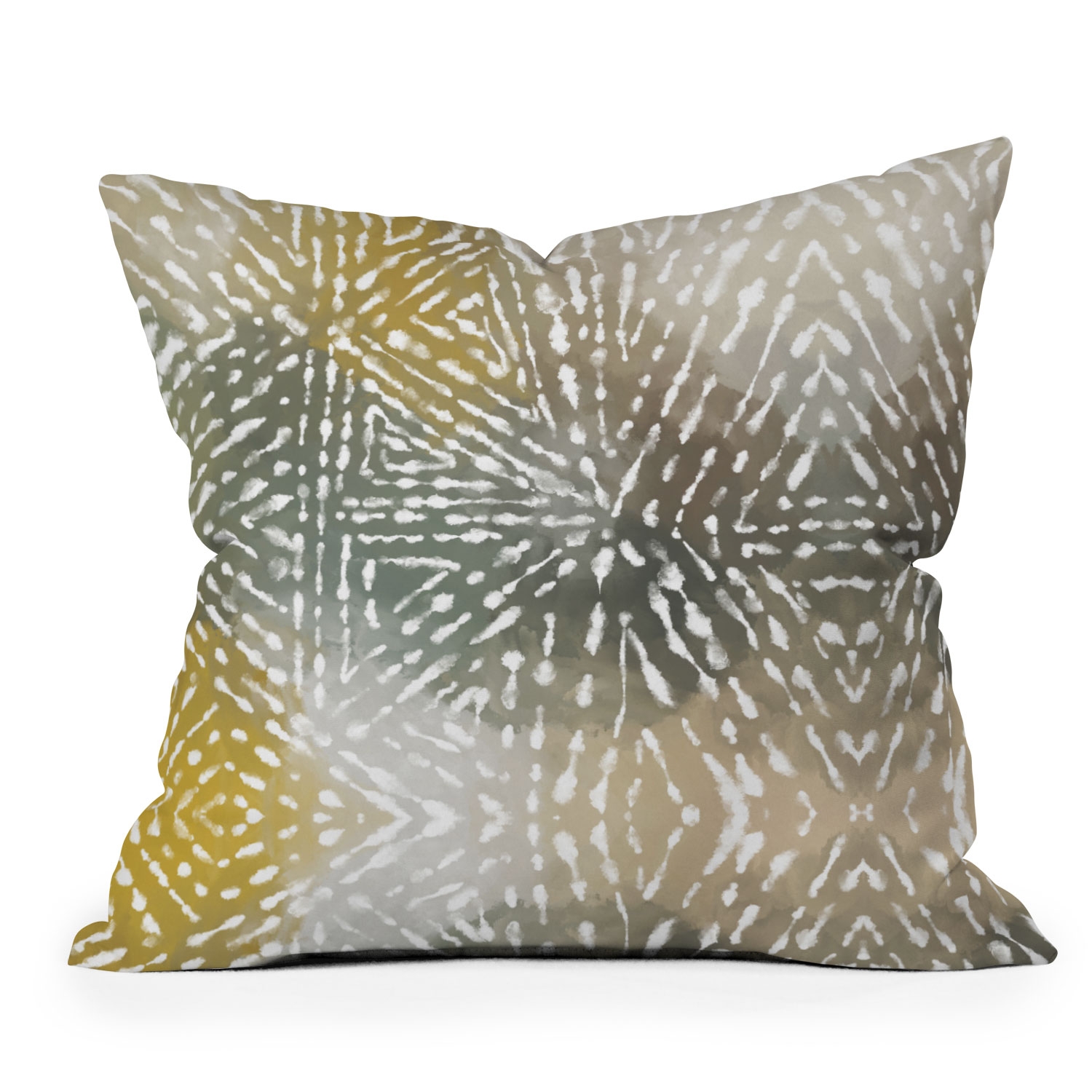 Abstract Bohemian Style by Marta Barragan Camarasa - Outdoor Throw Pillow 26" x 26" - Image 0