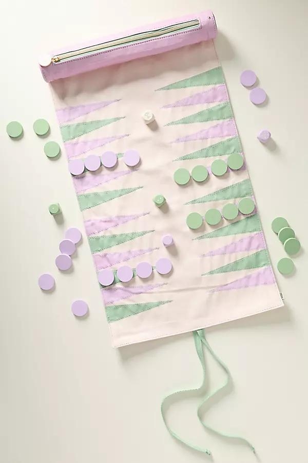 Anthropologie x Papier Floral Travel Backgammon - Image 0