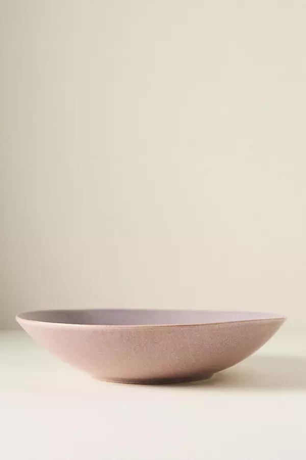 The Jasper Portuguese Stoneware Low Serving Bowl - Image 0
