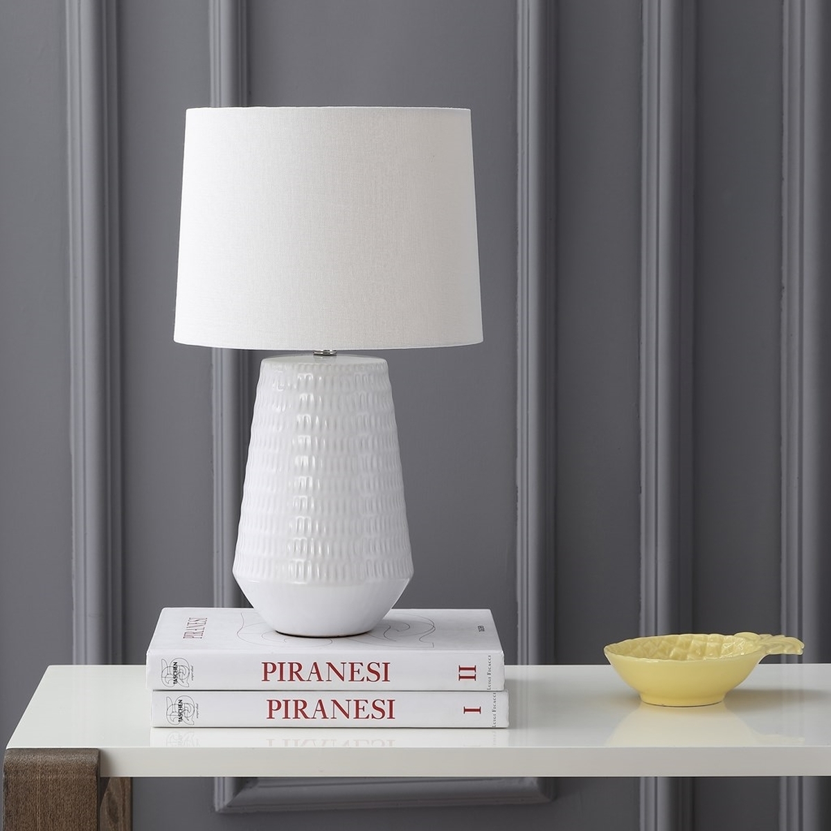 Stark Table Lamp - White - Arlo Home - Image 2