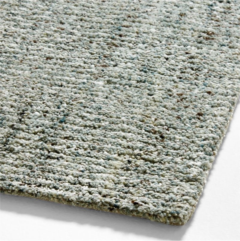 Vienne Performance Wool Handwoven Light Blue Area Rug 12'x15' - Image 2