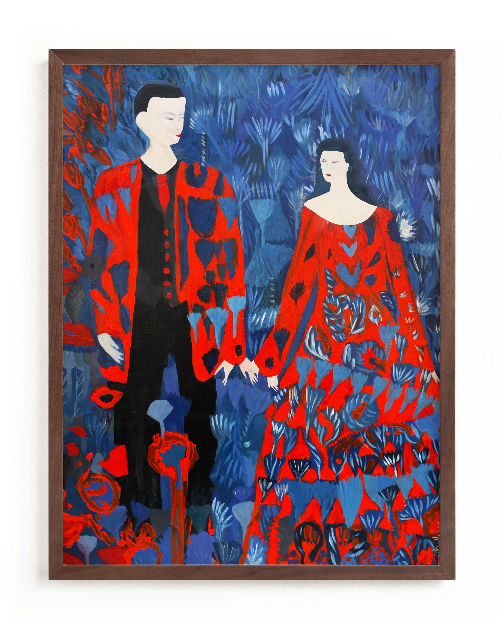 Blue Rain Limited Edition Fine Art Print 2 - Image 0