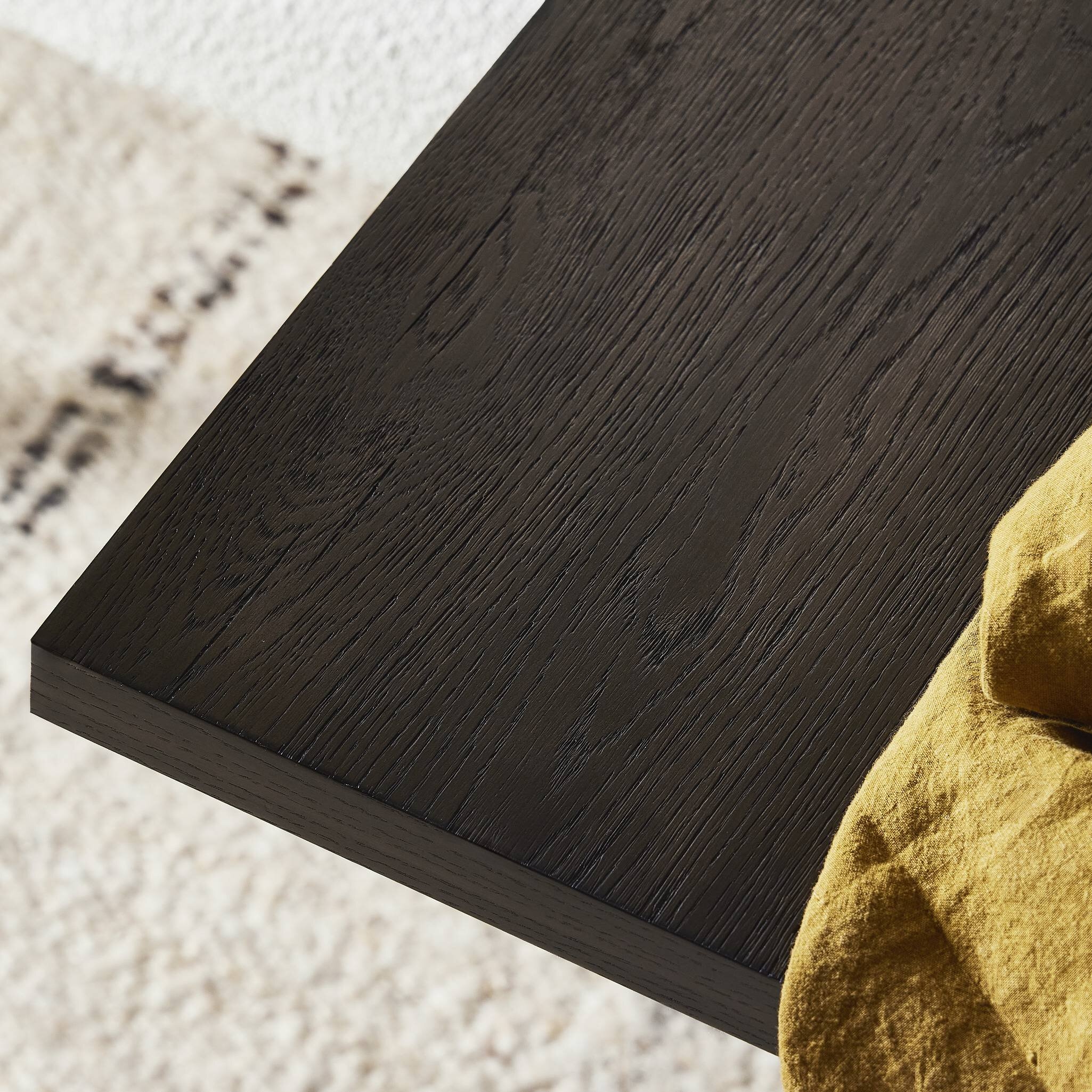 Huxley Dining Table 84" - Smoked Black Veneer - Image 10