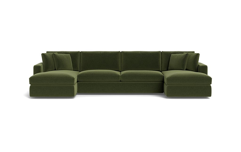 James 3-Piece 4-Seat U Chaise Sectional - Image 0