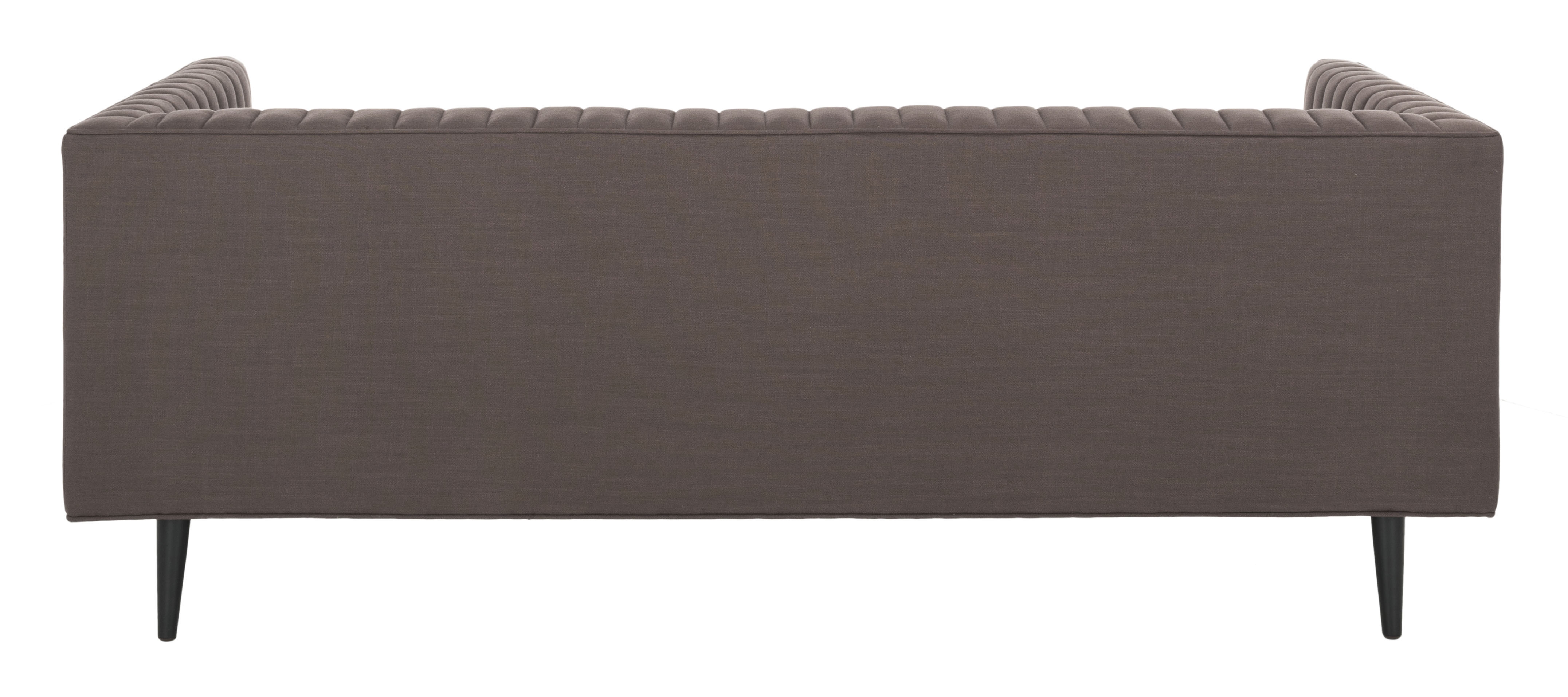 Carmina Channeled Linen Sofa - Brown - Arlo Home - Image 4