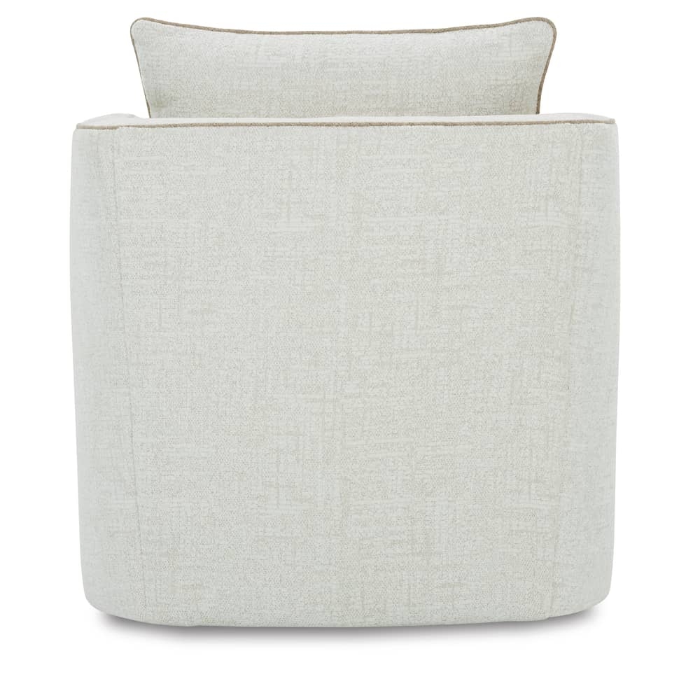 Kitt Swivel Chair in Bone White - Image 3