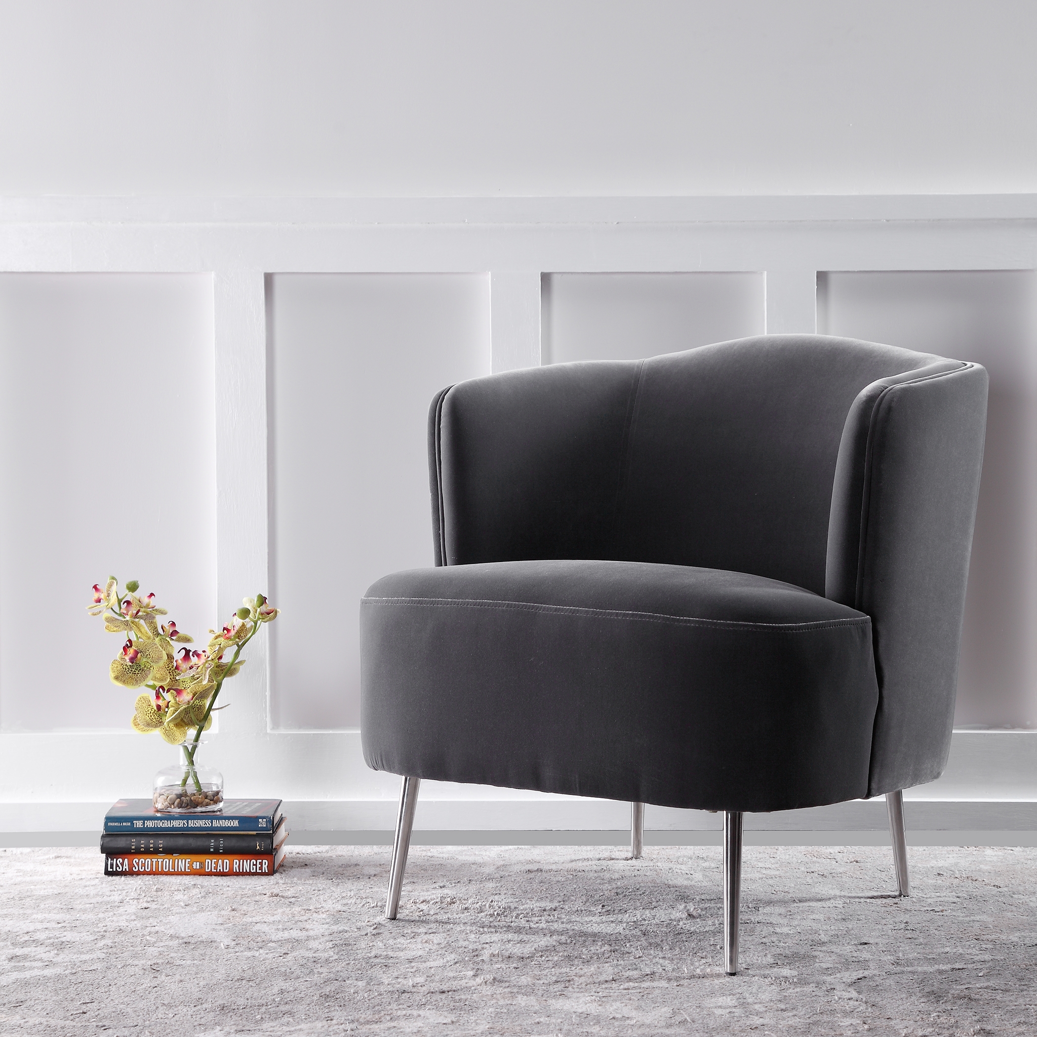 Alboran Gray Accent Chair - Image 0
