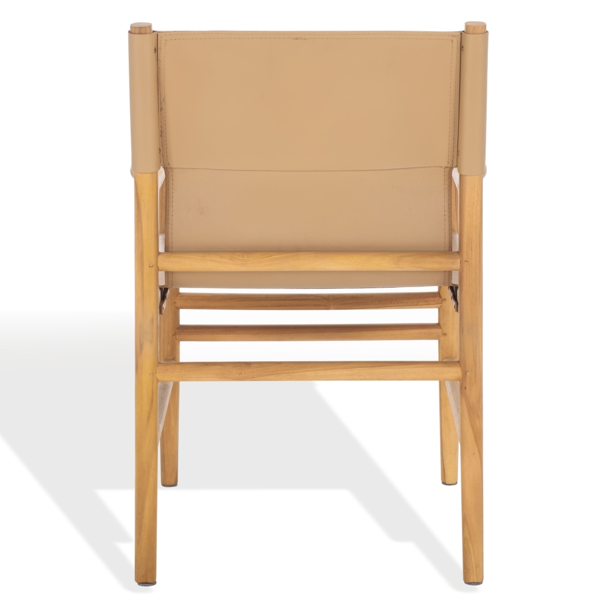 Cassaphina Leather Arm Chair - Tan/Natural - Image 7