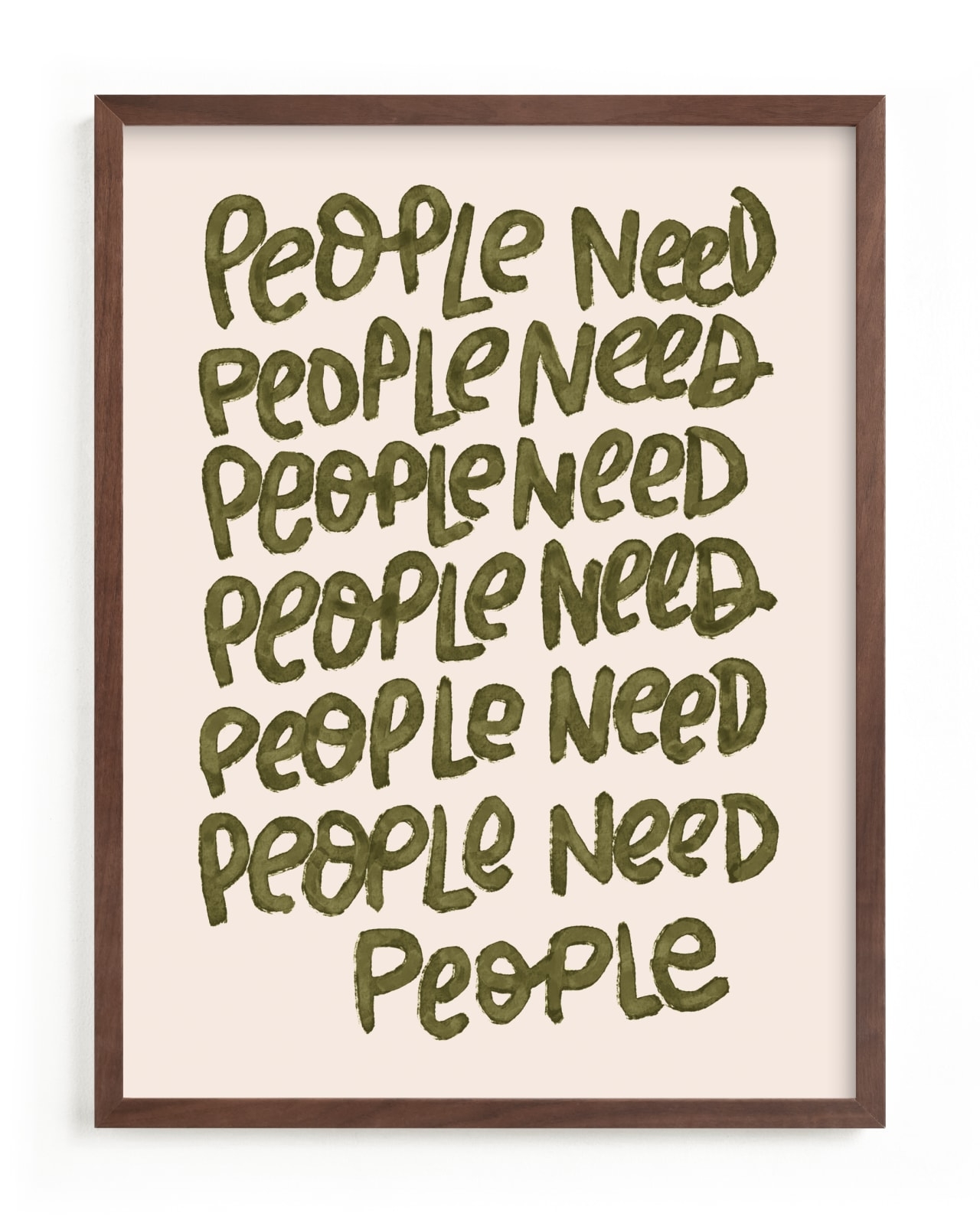 People Need People Limited Edition Fine Art Print 2 - Image 0