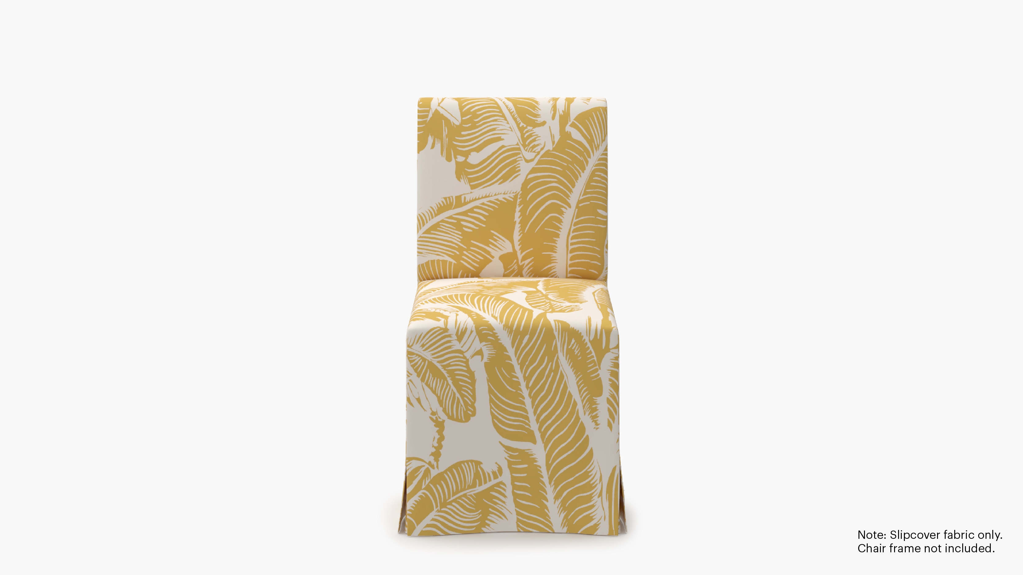 Slipcovered Signature Dining Chair - Cover Only, Ochre Martinique® Encore - Image 0