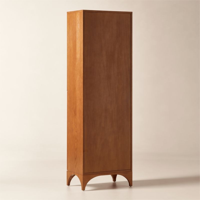 Roane Oak Bar Cabinet - Image 4