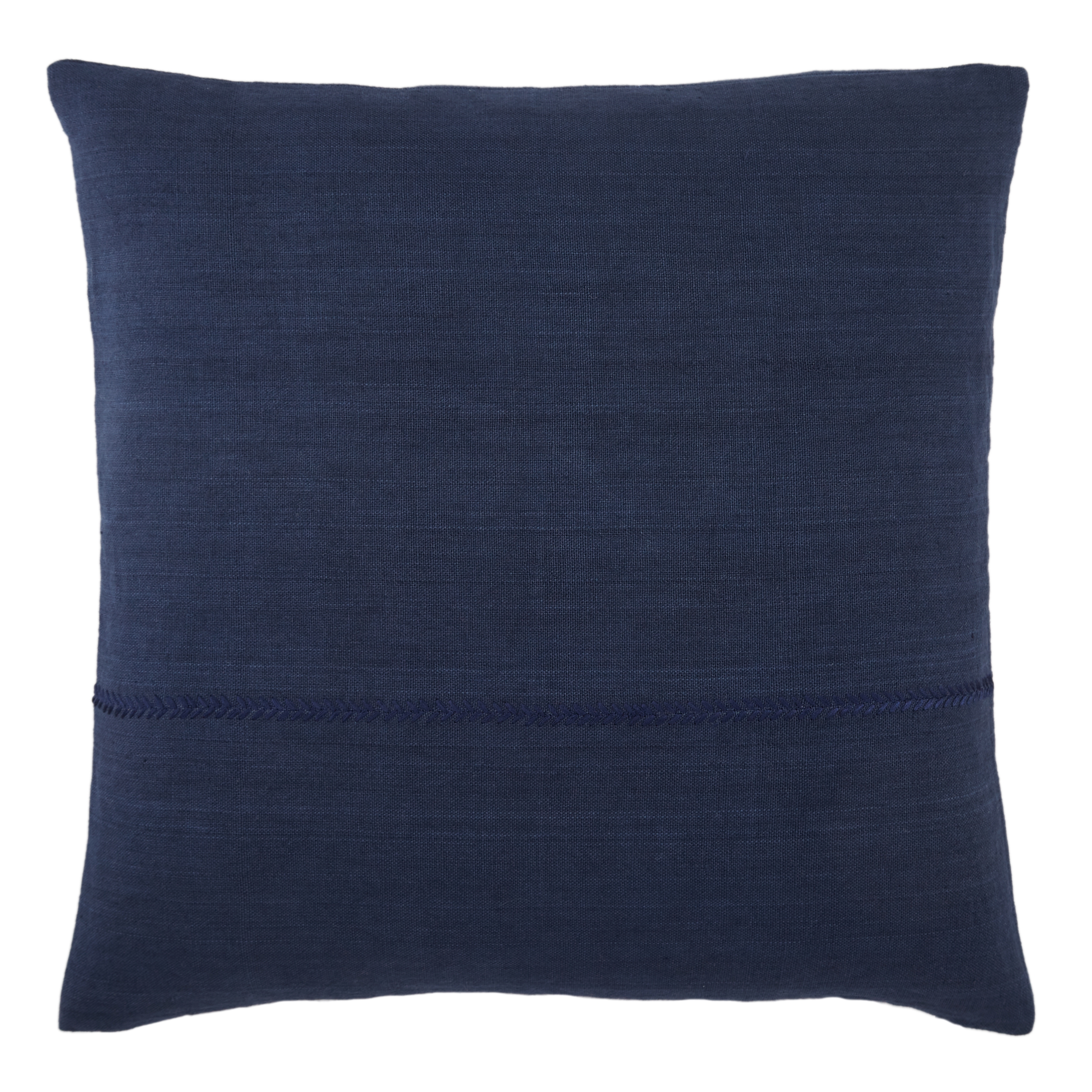 Design (US) Dark Blue 22"X22" Pillow - Image 0