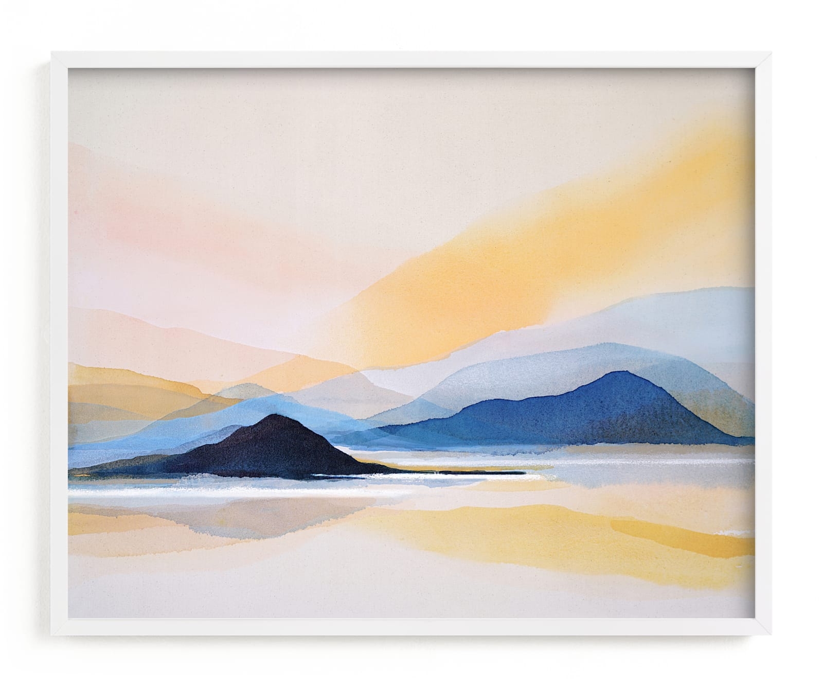 Mountain In The Calm Light Limited Edition Fine Art Print 2 - Image 0