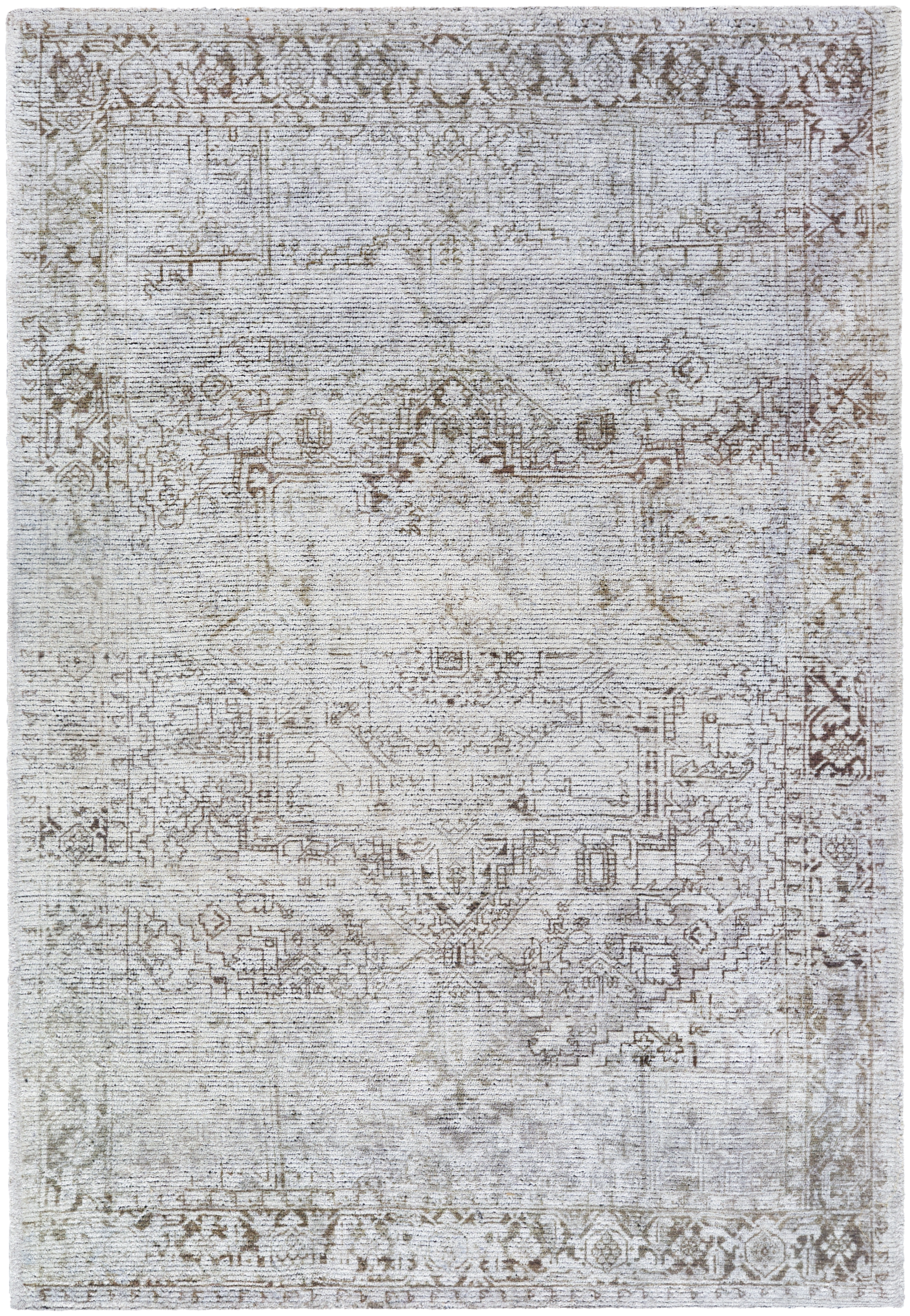 Unique  Indoor 5' x 7'6" Handmade Rug - Image 0