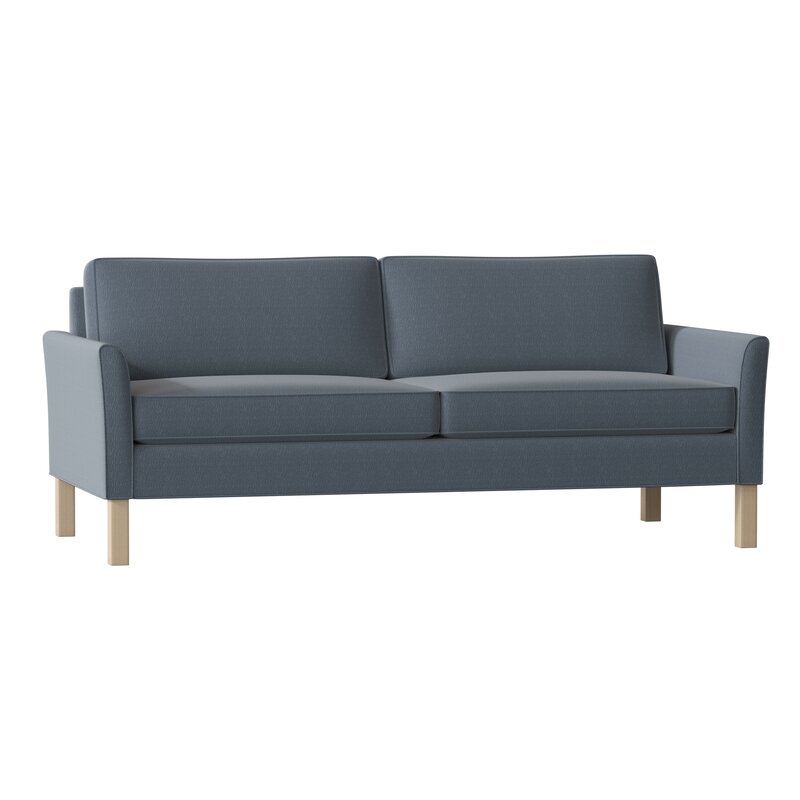 Hekman Metro 77.75"" Flared Arm Sofa with Reversible Cushions - Image 0