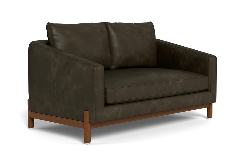 Oslo Leather Loveseat - Image 1