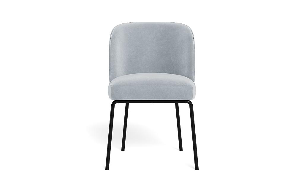 Graham Metal Framed Upholstered Chair with Contrast Piping - Image 0