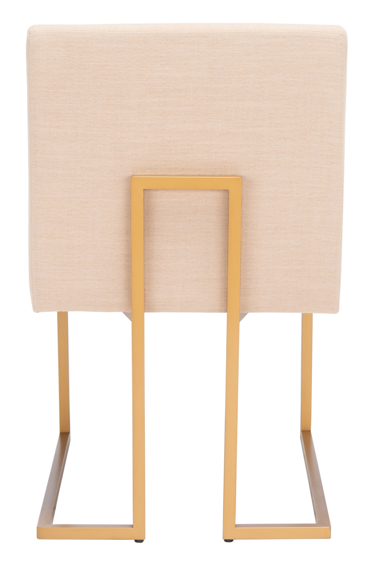 Ayanna Side Chair - Beige / Gold - Safavieh - Image 7