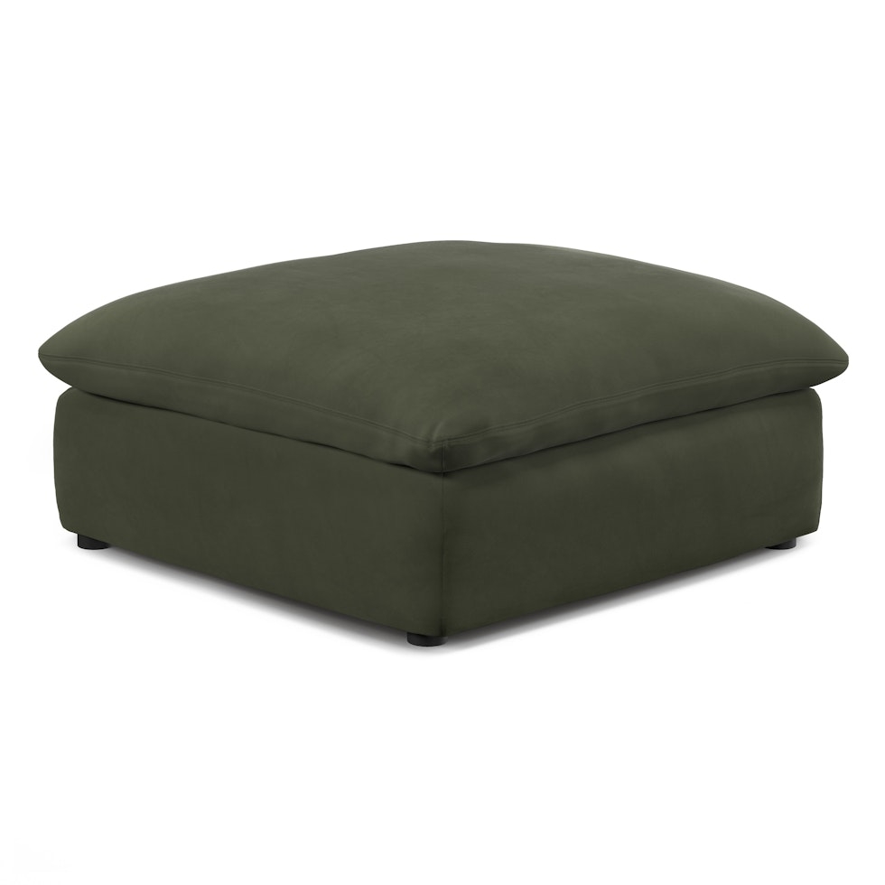 Leigh 41" Velvet Ottoman - Hale Fir Green - Image 0