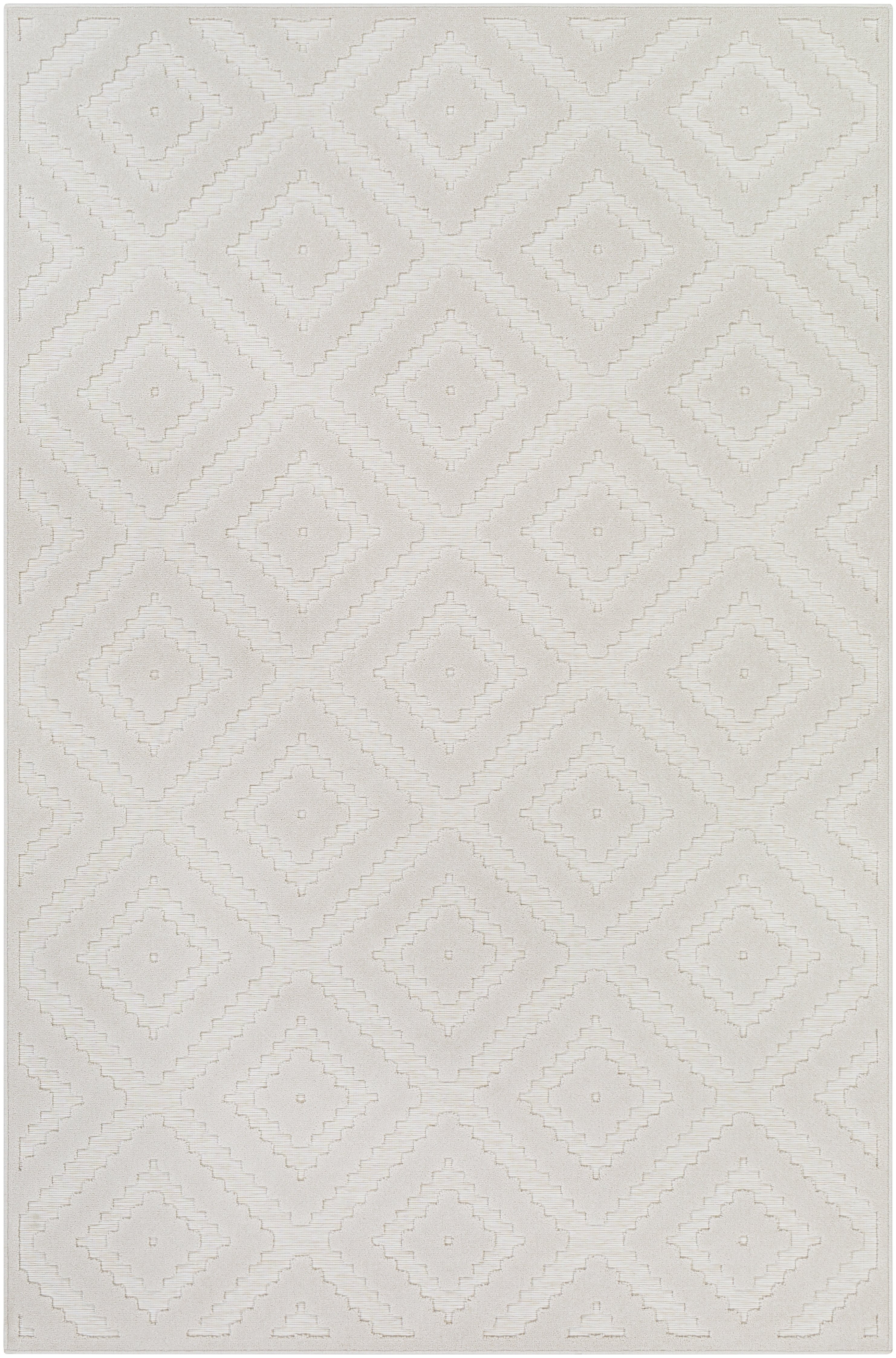 Greenwich Beige Outdoor 1'11" x 2'11" Machine Woven Rug - Image 0