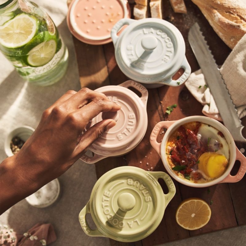 Staub ® Pastels 6-Piece Ceramic Mini Cocottes Set - Image 1