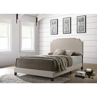 Somwya Tufted Upholstered Low Profile Standard Bed - Image 0