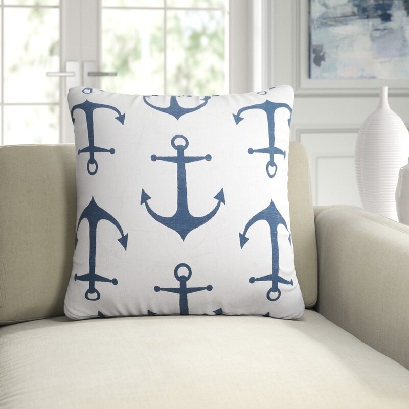 D.V. Kap Anchors Decorative Throw Pillow - Image 0