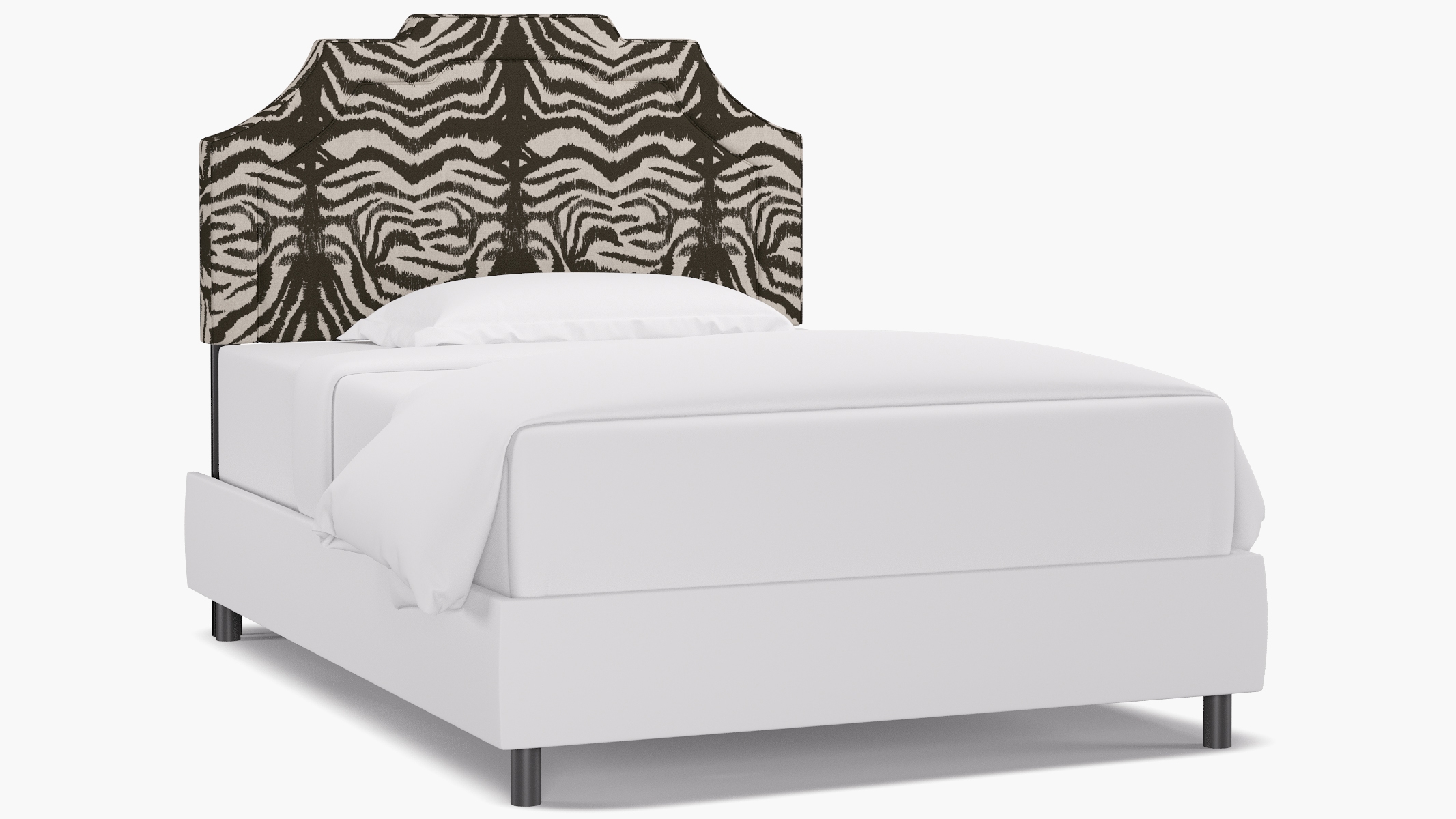 Art Deco Headboard, Zebra, Full - Image 0