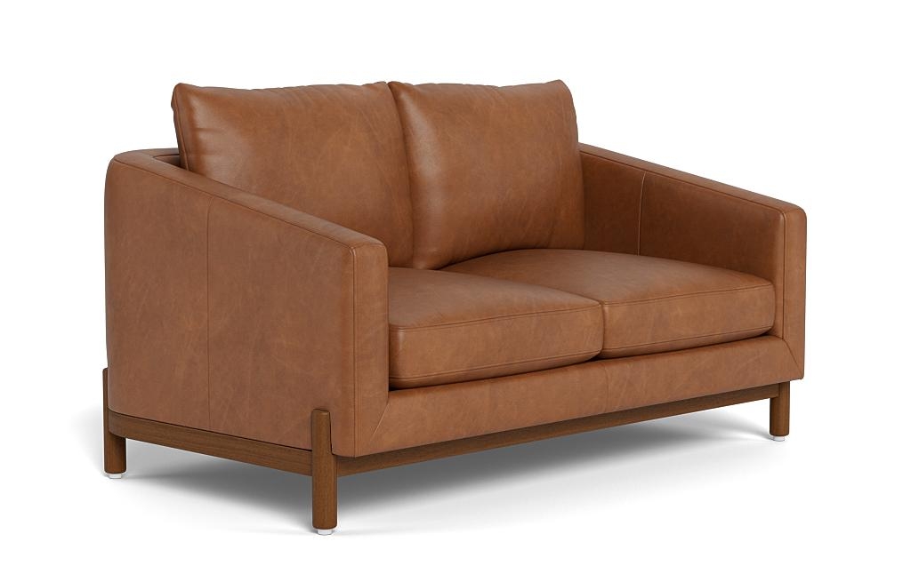 Oslo Leather Loveseat - Image 1
