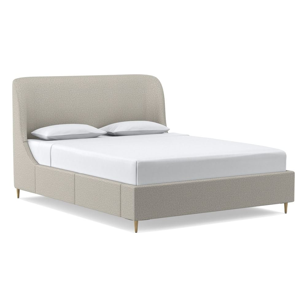 Lana Storage Bed, Queen, Twill, Dove - Image 0
