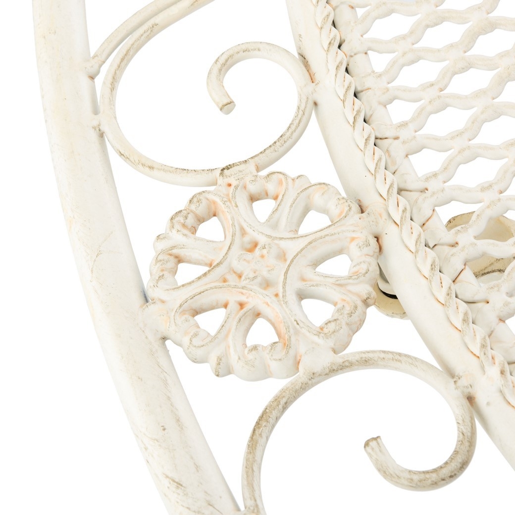 Genson Halfmoon Console Table - Pearl White - Safavieh - Image 3