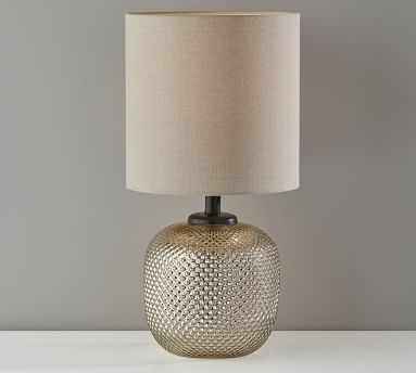 Rosalynn Glass Table Lamp, Dark Bronze - Image 4