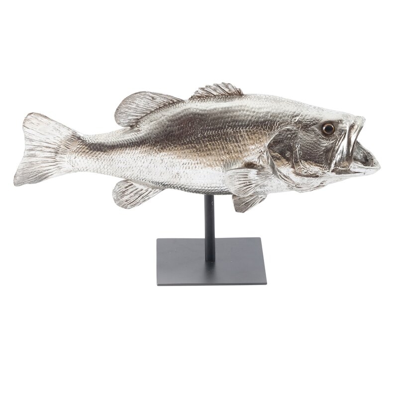 Phillips Collection Large Mouth Bass Fish - Image 0