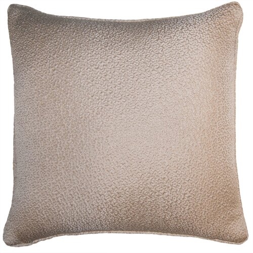 Square Feathers Sand Moves Pillow Size: 22" x 22" - Image 0