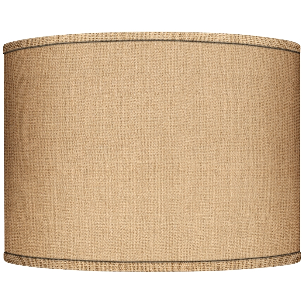 Springcrest Woven Burlap Drum Lamp Shade 15.5x15.5x11 (Spider) - Image 0