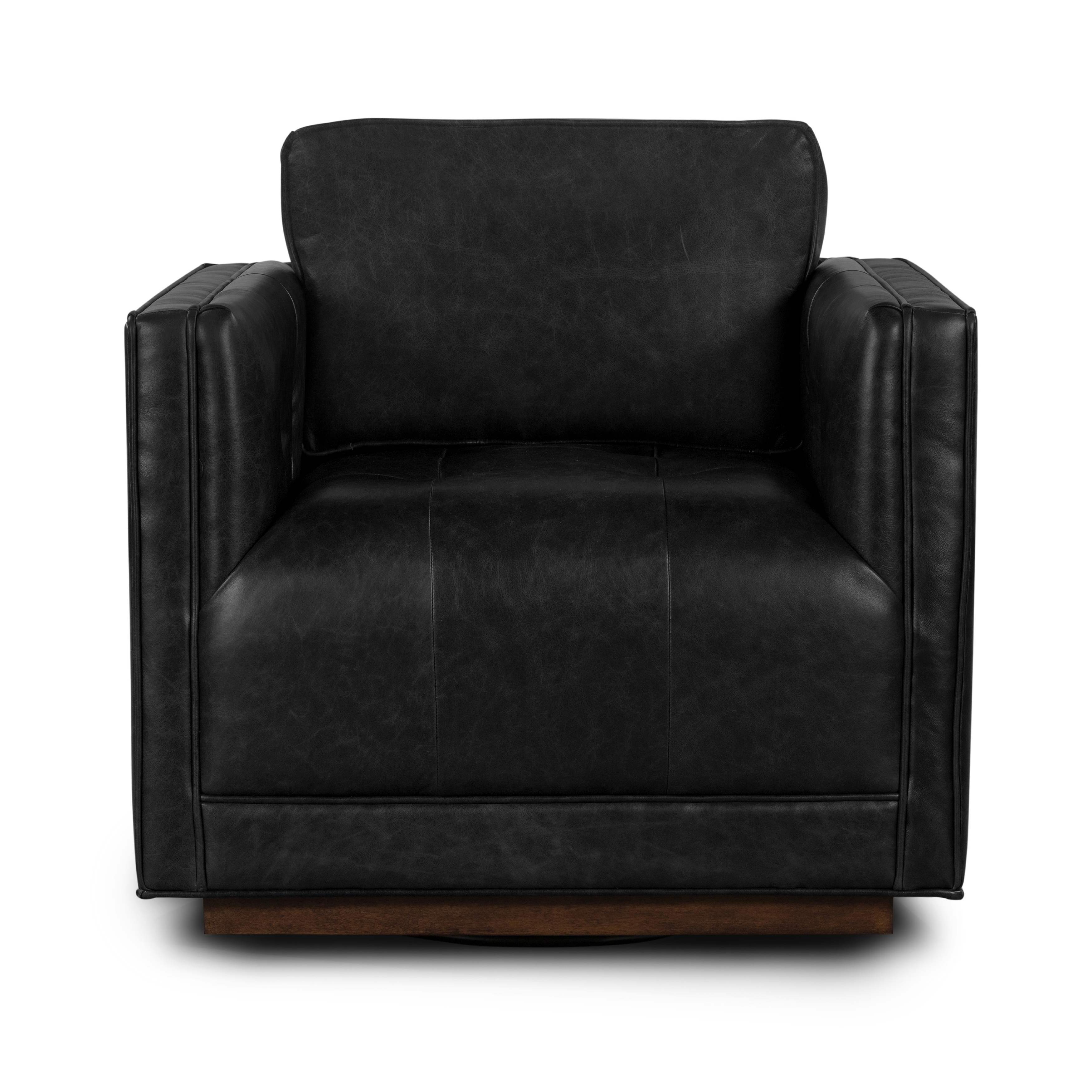 Kiera Swivel Chair - Sonoma Black - Image 2