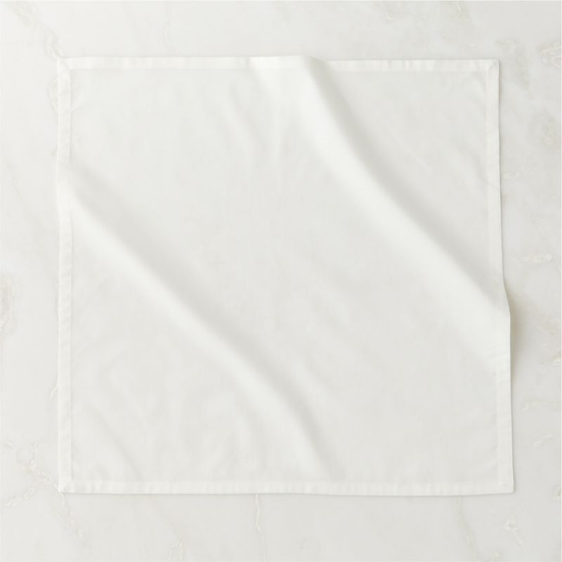 Poplin Off-White Cloth Napkin - Image 1