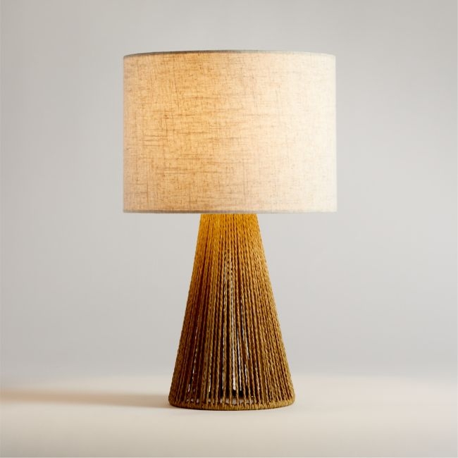 Liam Geo Natural Rope Kids Table Lamp - Image 0