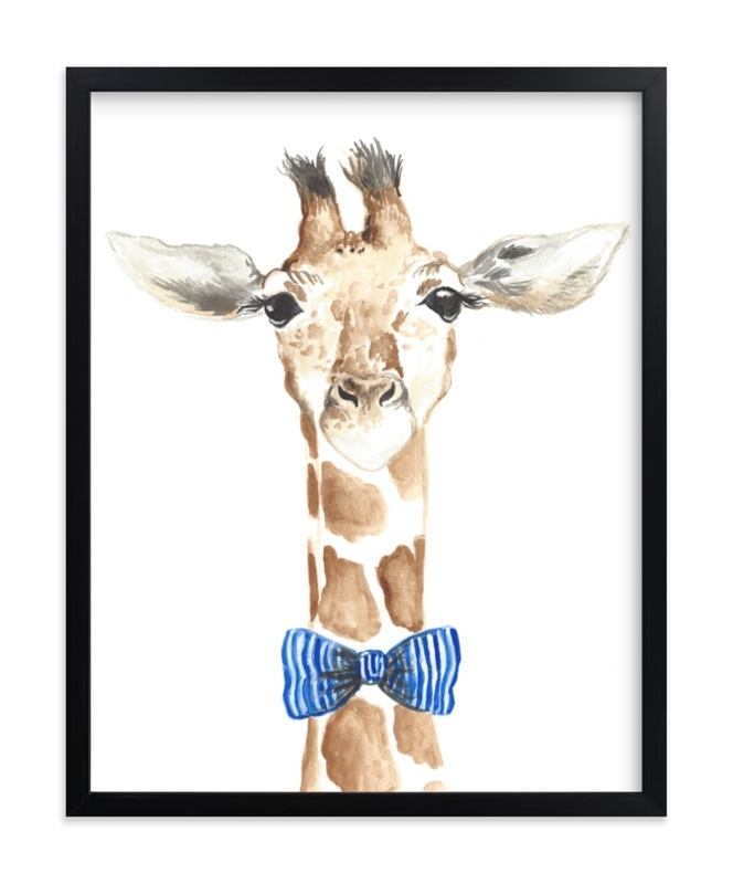 Dapper Giraffe Open Edition Fine Art Print - Image 0