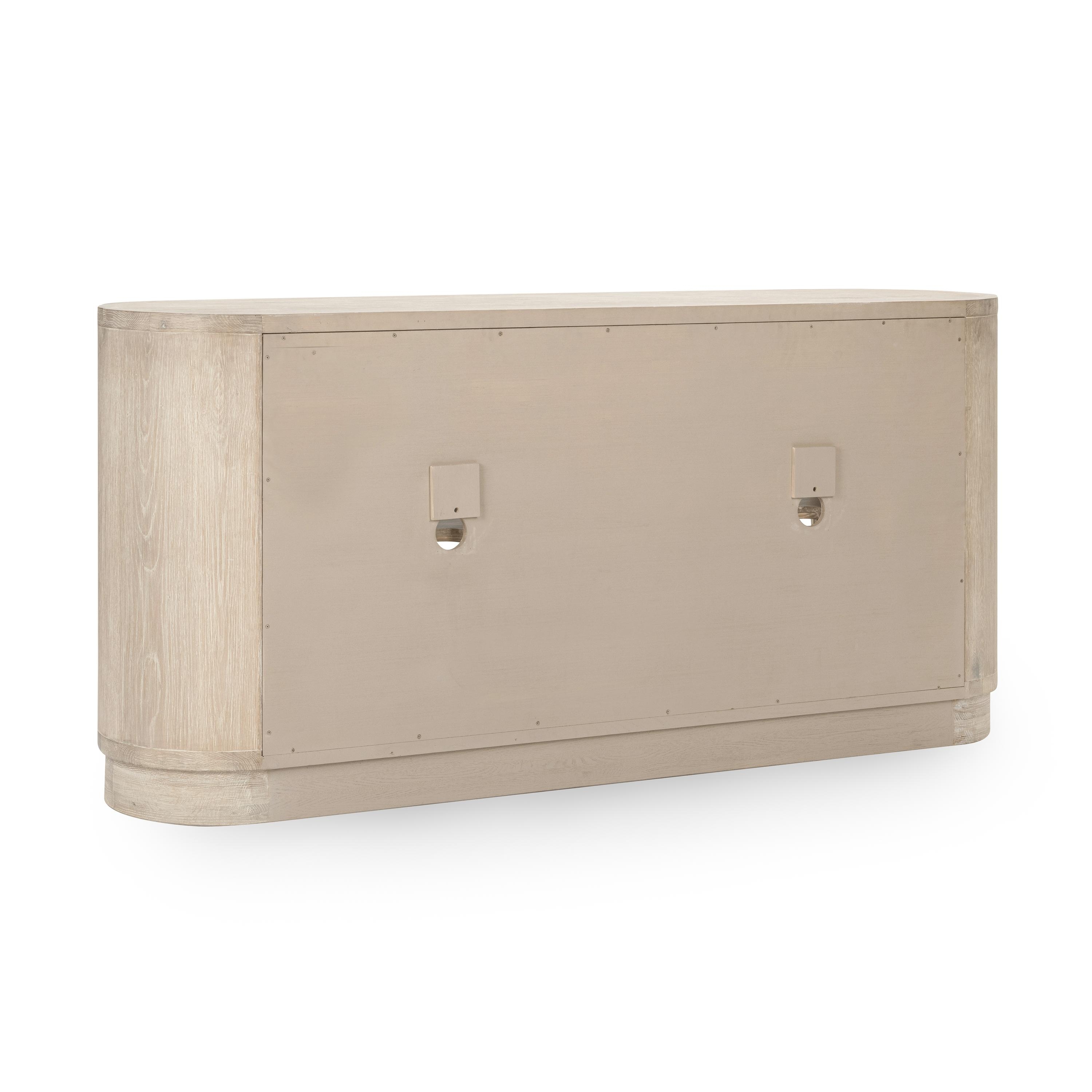 Vander 4Dr Buffet Cream Washed - Image 4