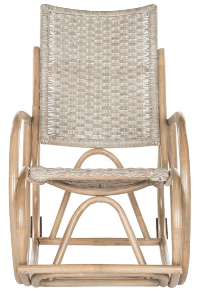 Bali Rocking Chair - Antique Grey - Safavieh - Image 1