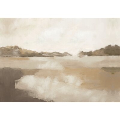 Sepia Landscape - Wrapped Canvas Painting Print - Image 0