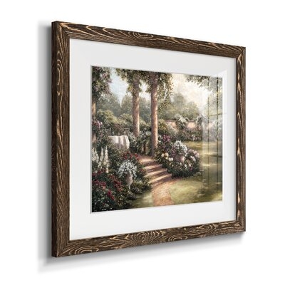 Rose Garden I-Premium Framed Print - Ready To Hang - Image 0