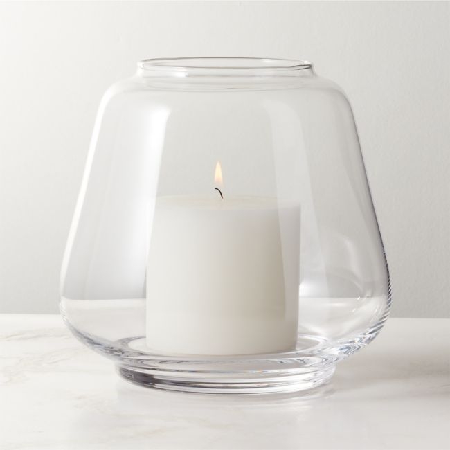 Gio Small Glass Hurricane Candle Holder - Image 0