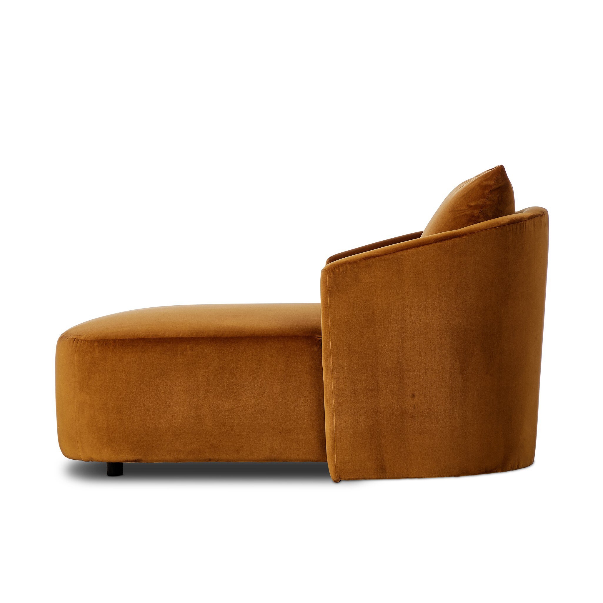 Farrah Chaise Lounge - Ingram Ochre - Image 2