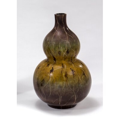 Brown/Beige Porcelain Table Vase