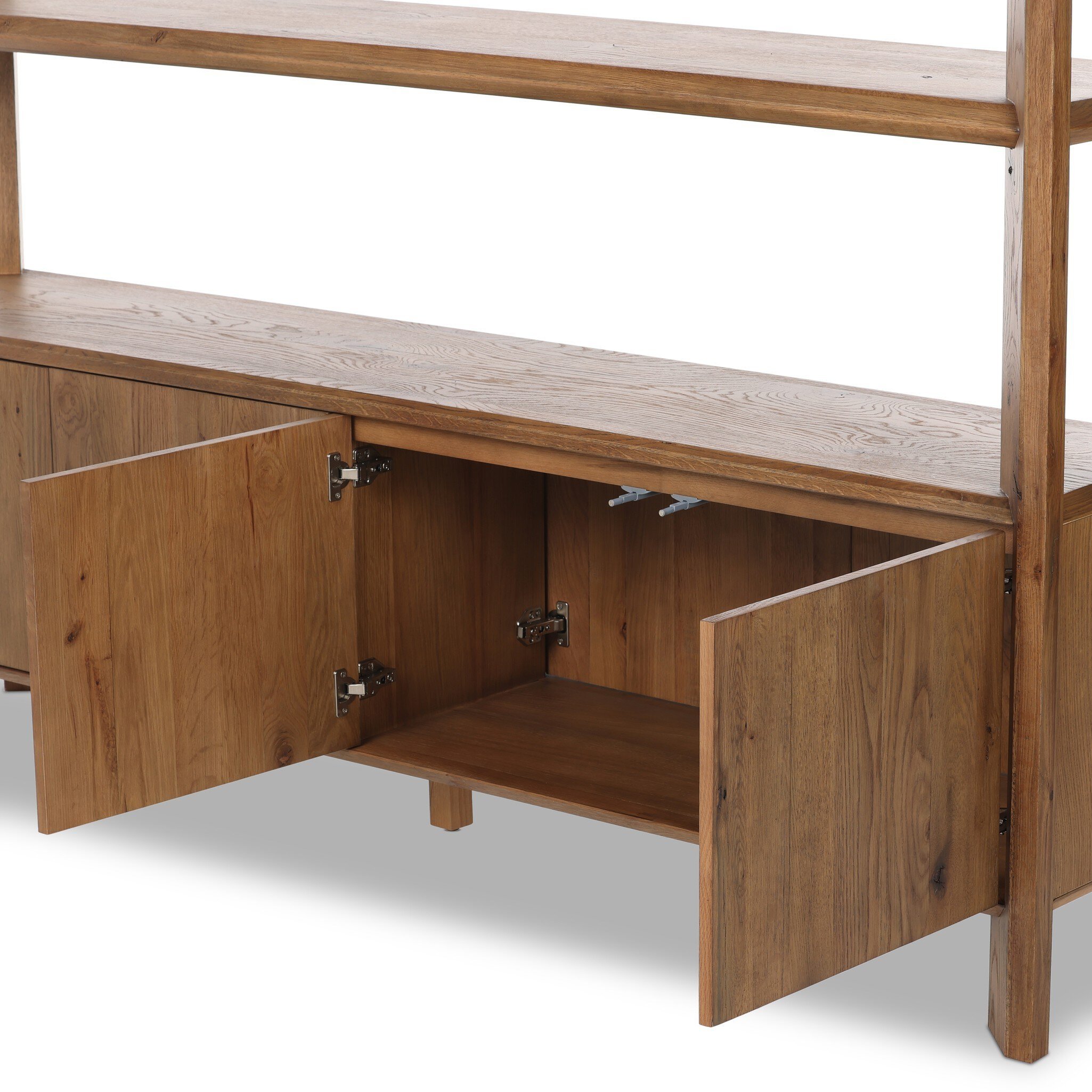 Orwin Wide Bookshelf - Worn Oak - Image 8