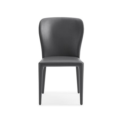 Kilmarnock Upholstered Side Chair in Black - Image 0