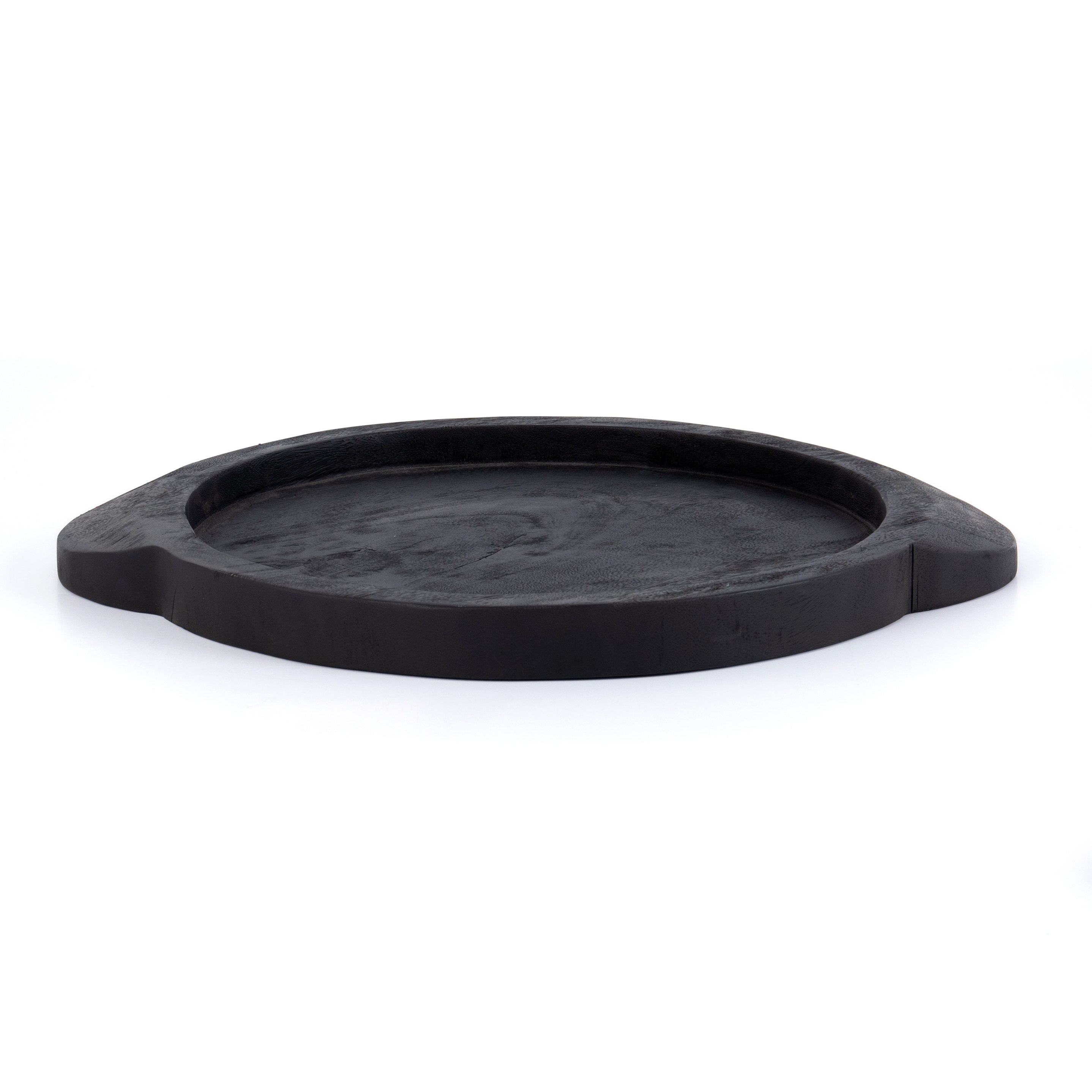 Tadeo Round Tray - Carbonized Black - Image 3