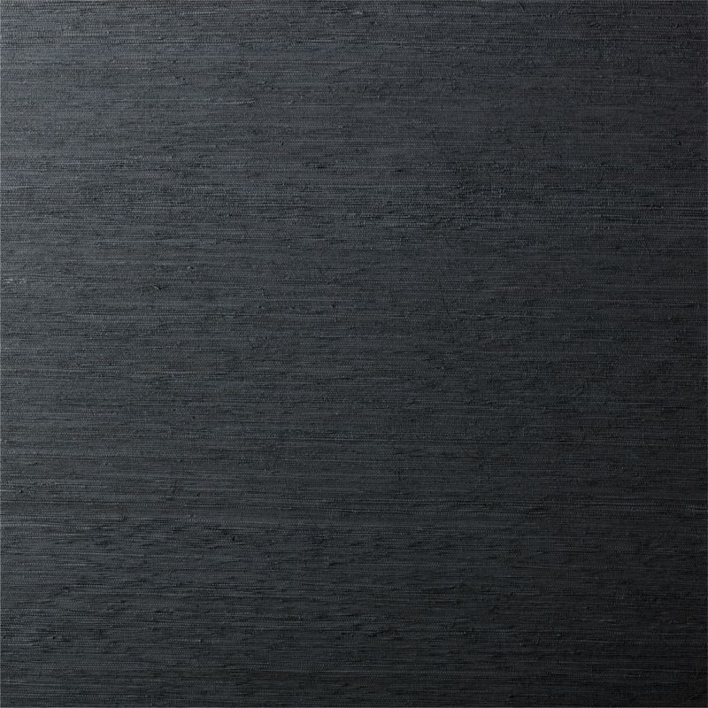 Obsidian Grey Hemp Wallpaper - Image 1